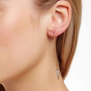 Rebecca Minkoff | NWT Pave Triangle Earrings